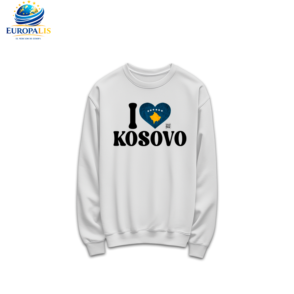 Sudadera sin Capucha Bandera Kosovo