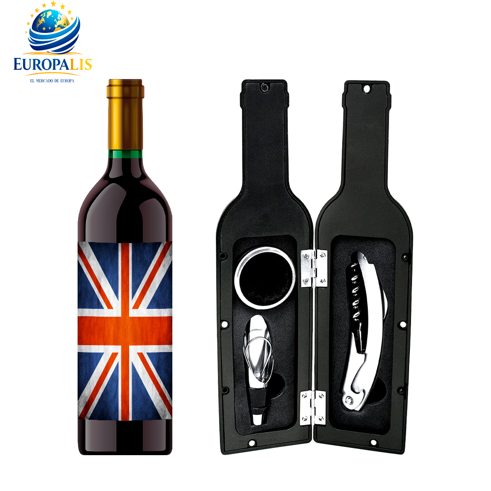 Kit Sacacorchos Bandera Gran Bretaña