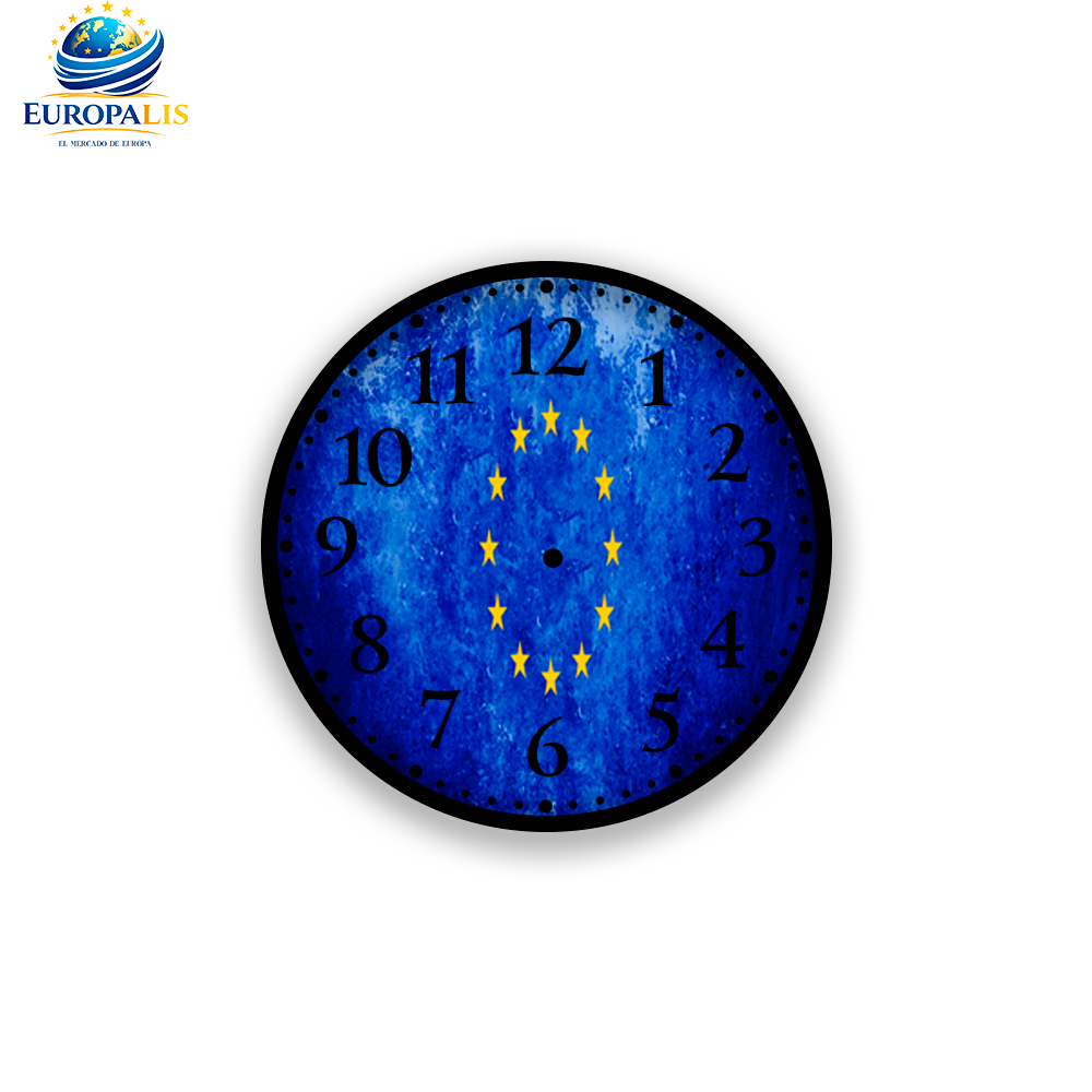 Reloj de Pared Bandera Unión Europea