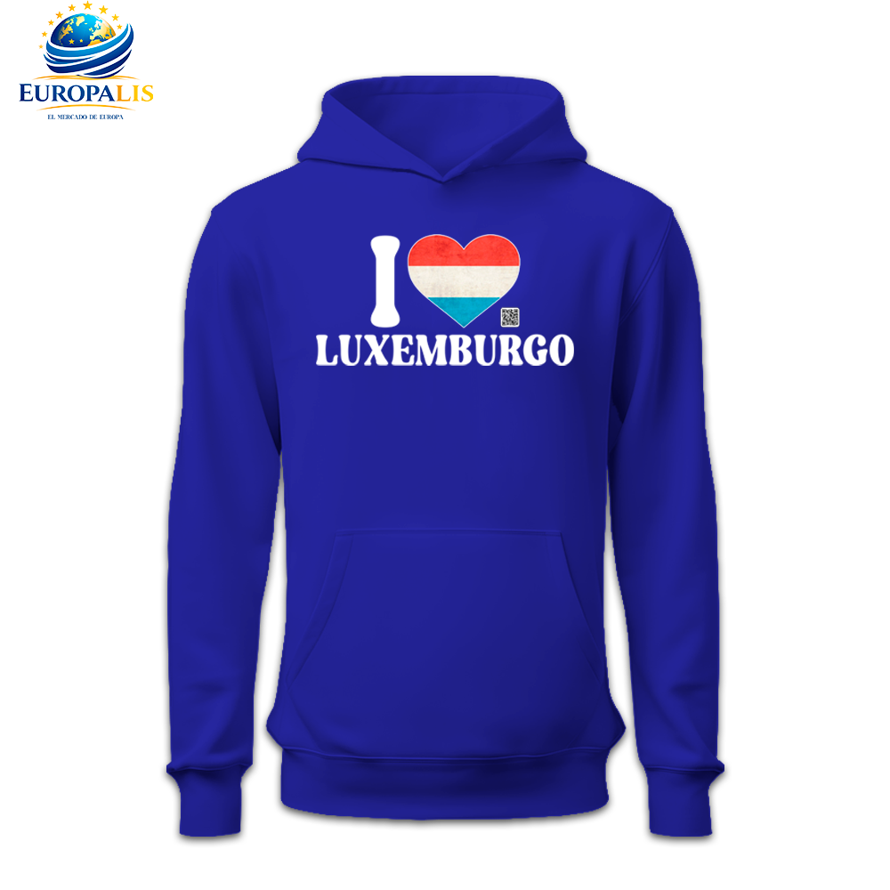 Sudadera con Capucha Bandera Luxemburgo