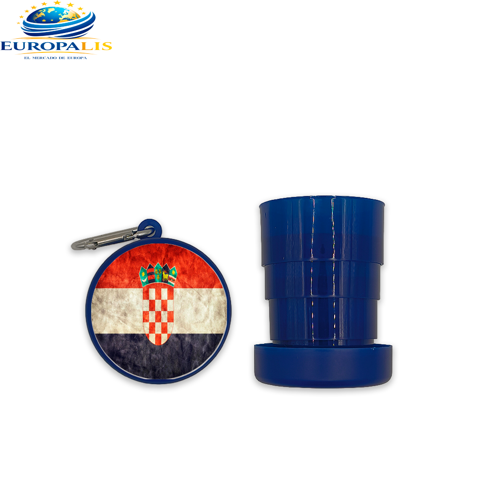 Vaso Portátil Bandera Croacia