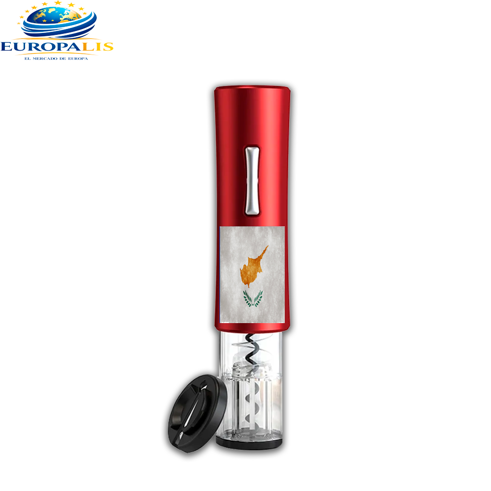 Sacacorchos Eléctrico Bandera Chipre