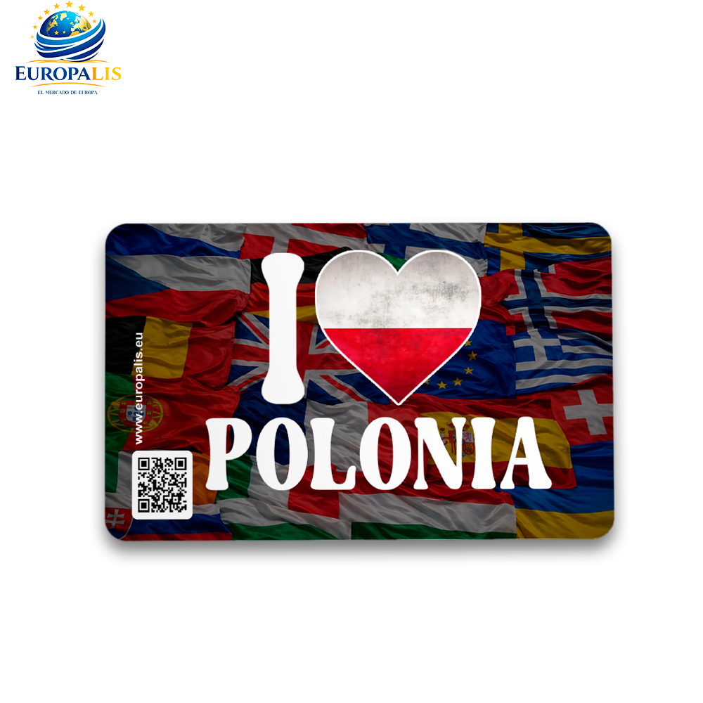 Imán I Love Polonia