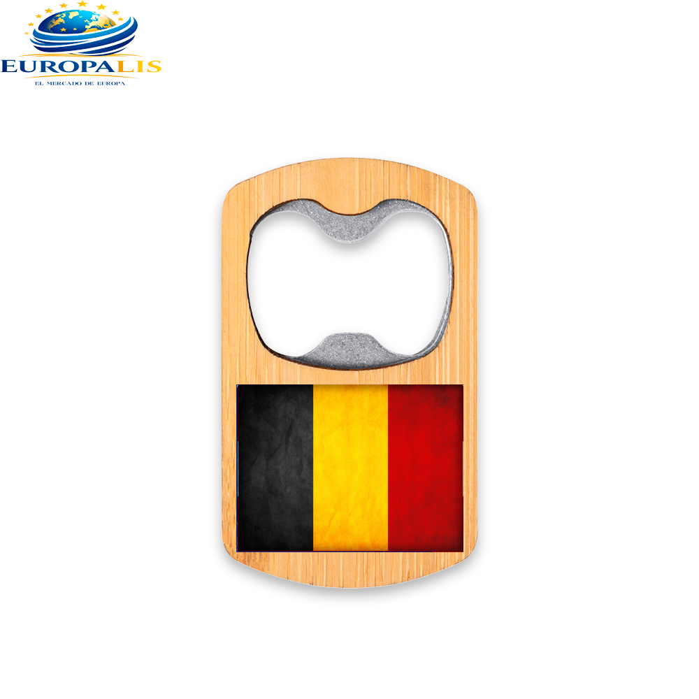 Abridor de Cerveza Bandera Bélgica