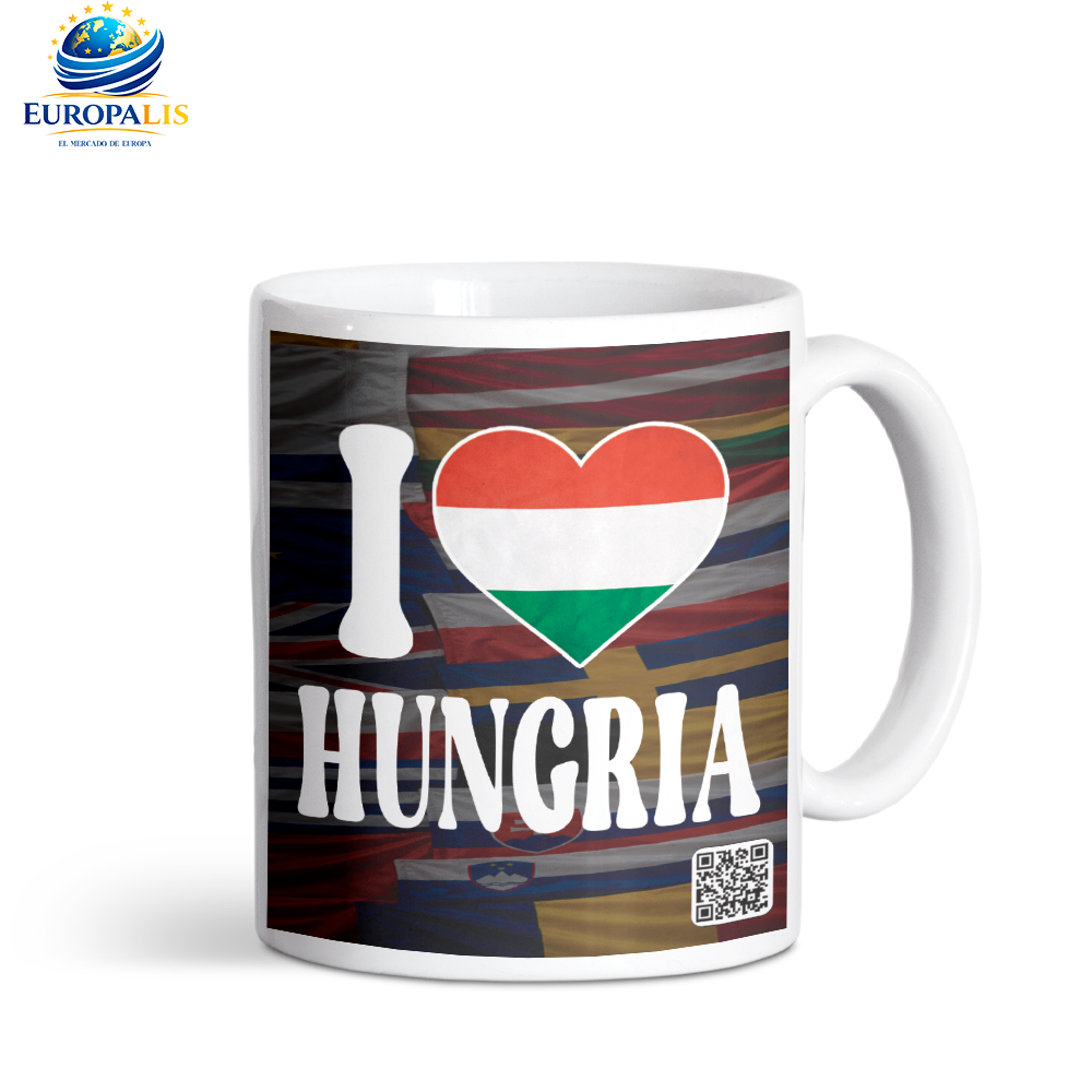 Taza Bandera Hungría