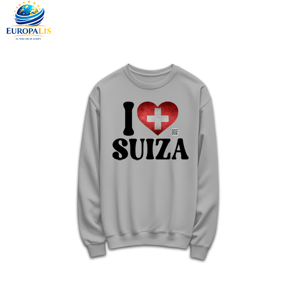 Sudadera sin Capucha Bandera Suiza