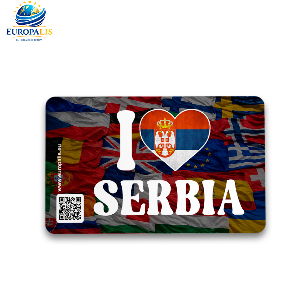 Imán I Love Serbia