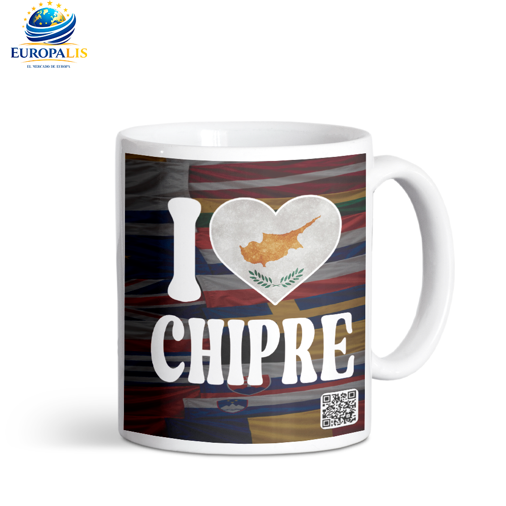 Taza I Love Chipre