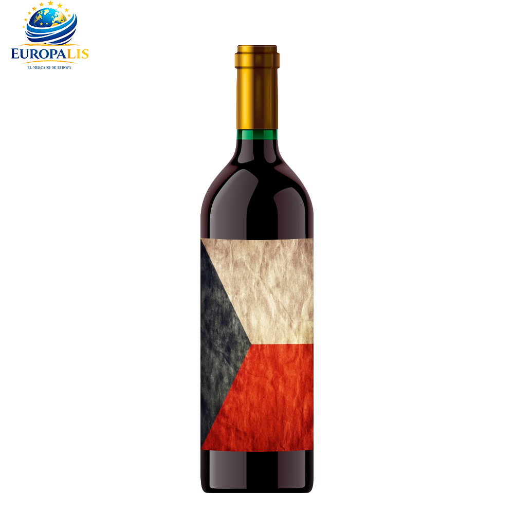 Vino Tinto Bandera República Checa