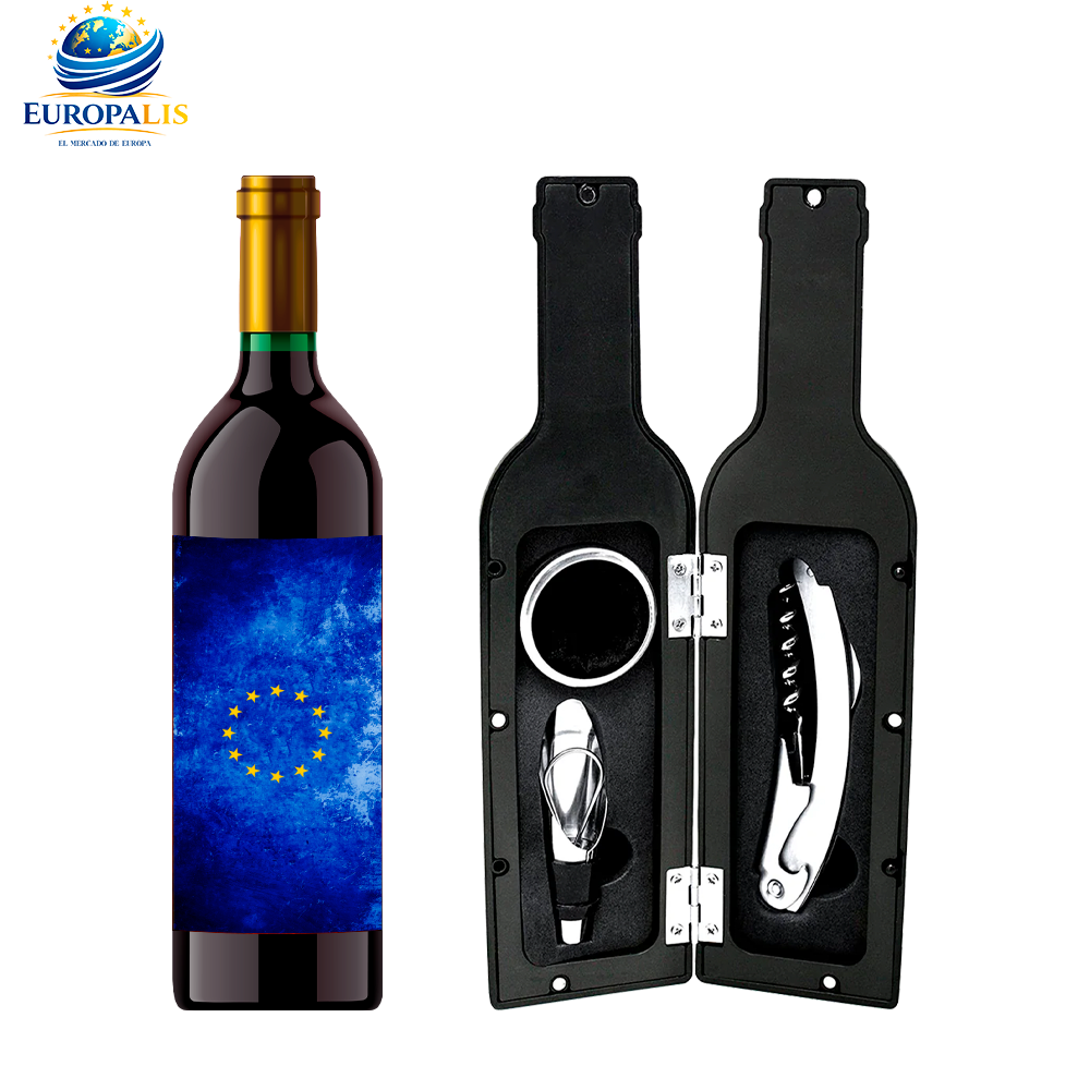 Kit Sacacorchos Bandera Unión Europea