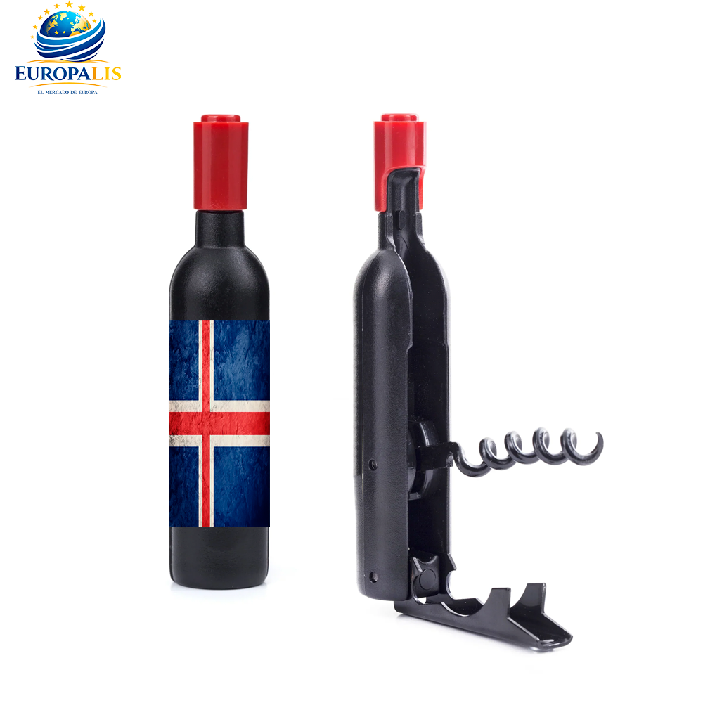 Sacacorchos Bandera Islandia