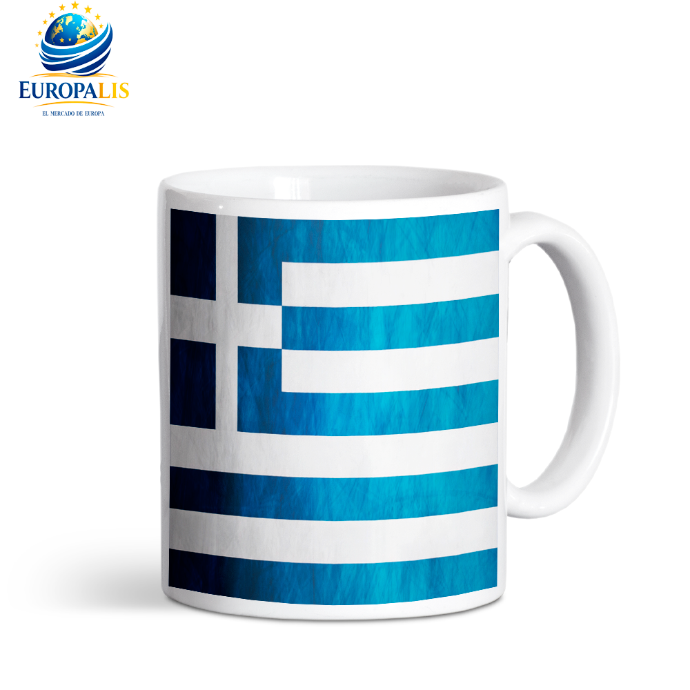 Taza Bandera Grecia