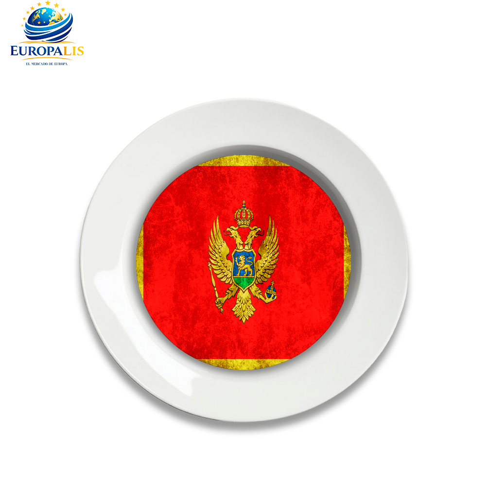 Plato Bandera Montenegro