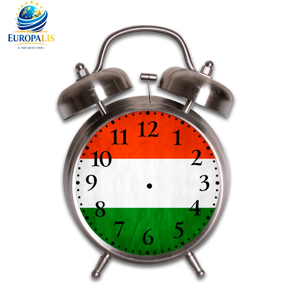 Reloj Despertador Bandera Hungría