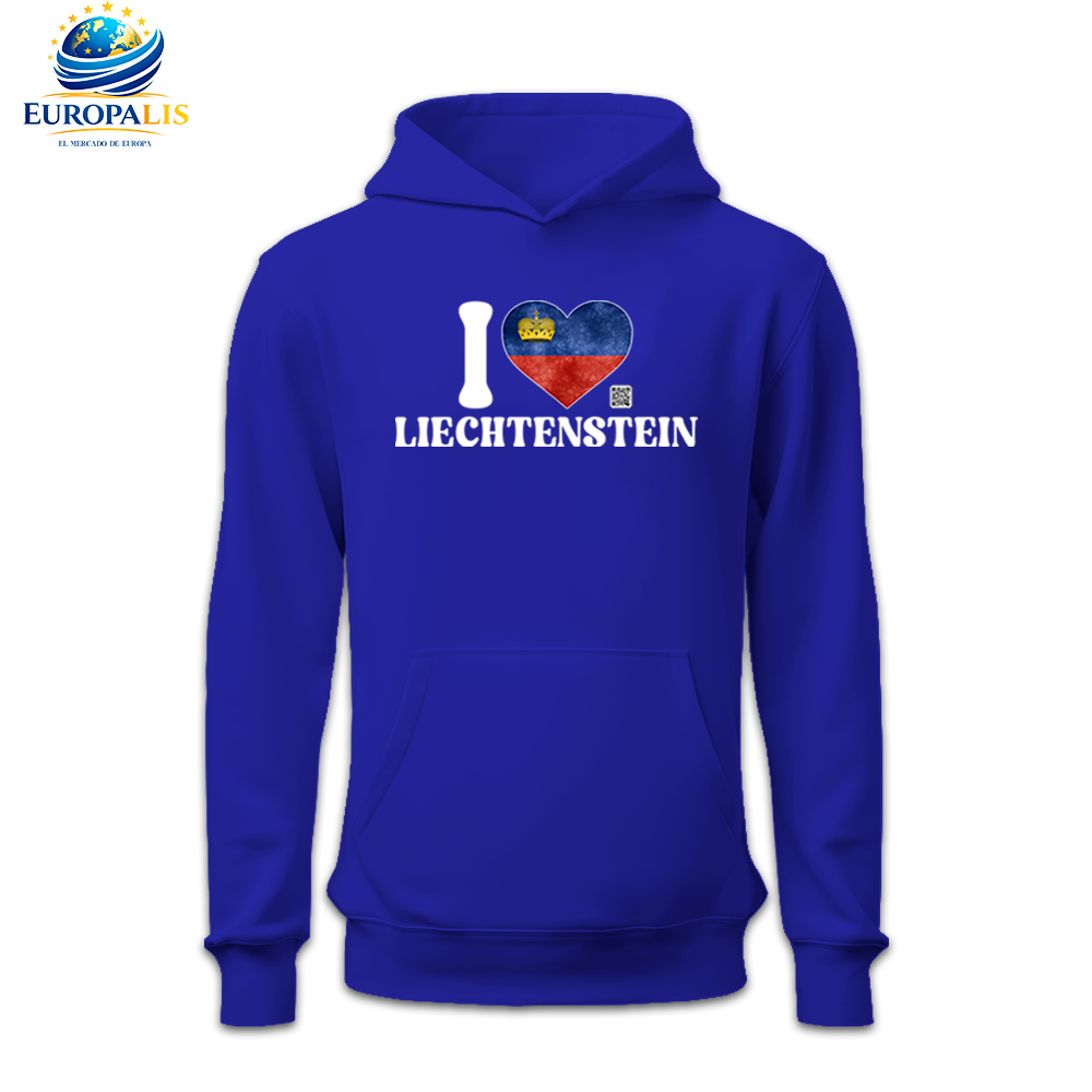 Sudadera con Capucha Bandera Liechtenstein