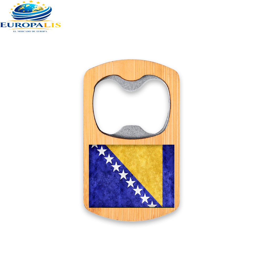 Abridor de Cerveza Bandera Bosnia Herzegovina