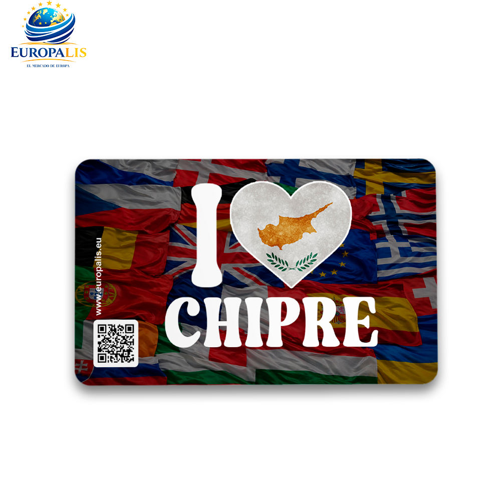 Imán I Love Chipre