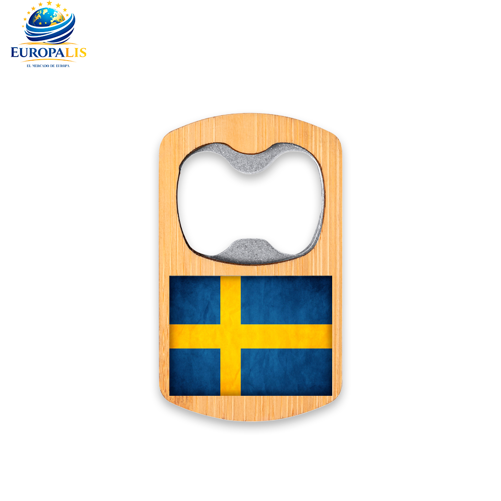 Abridor de Cerveza Bandera Suecia