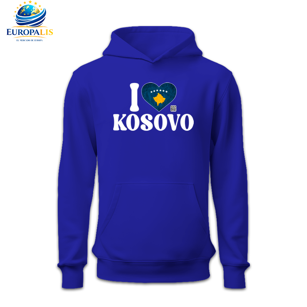 Sudadera con Capucha Bandera Kosovo