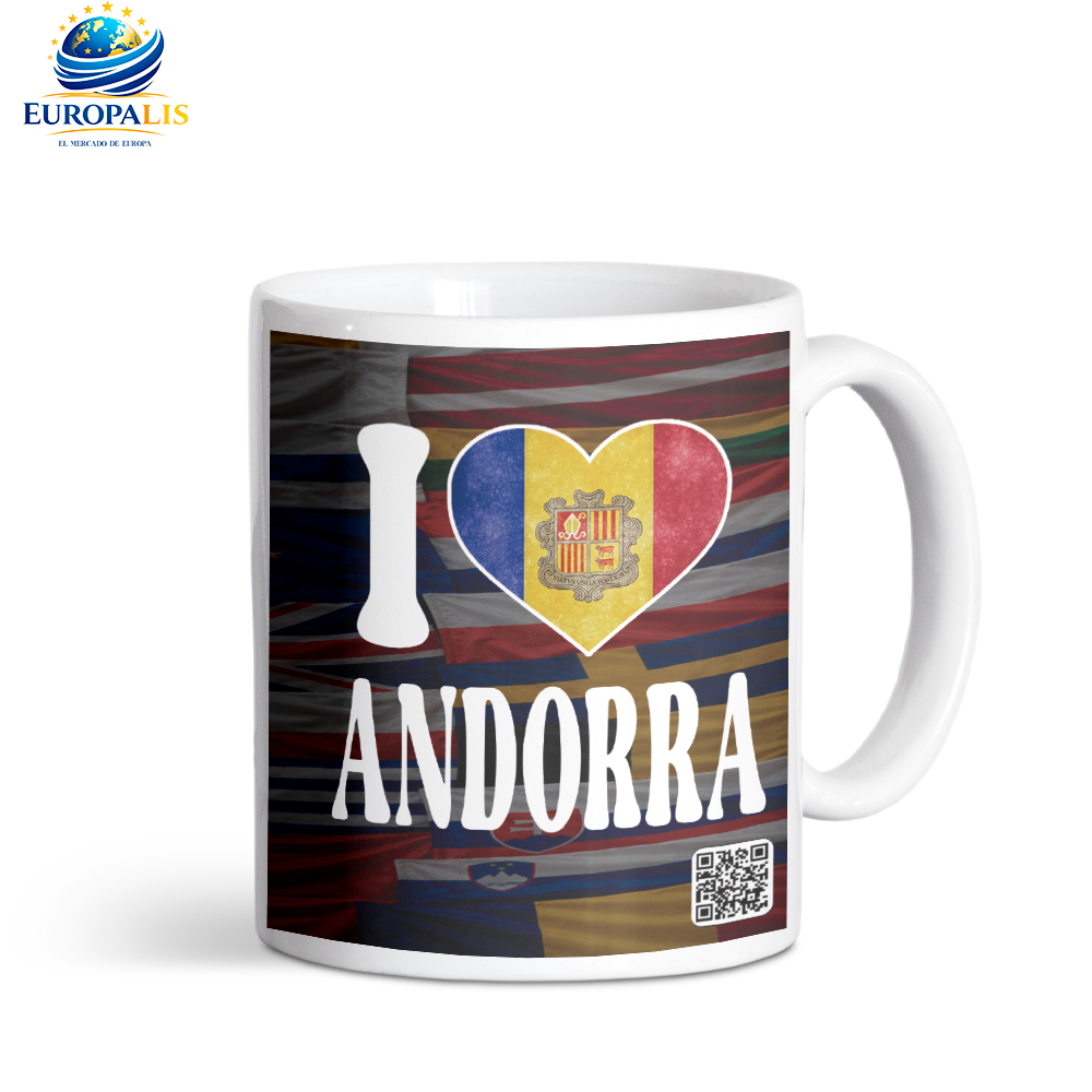 Taza Bandera Andorra