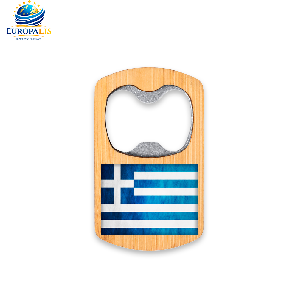 Abridor de Cerveza Bandera Grecia