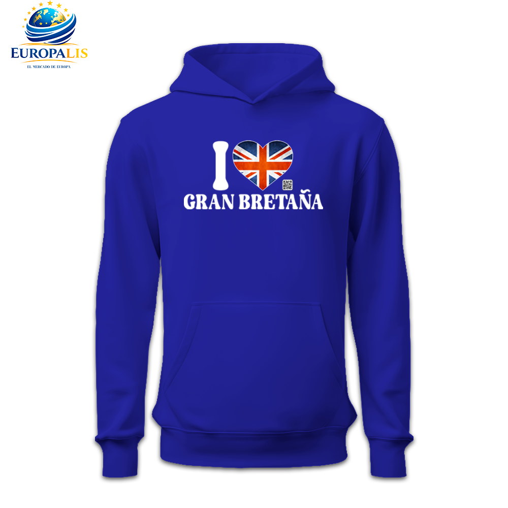 Sudadera con Capucha Bandera Gran Bretaña