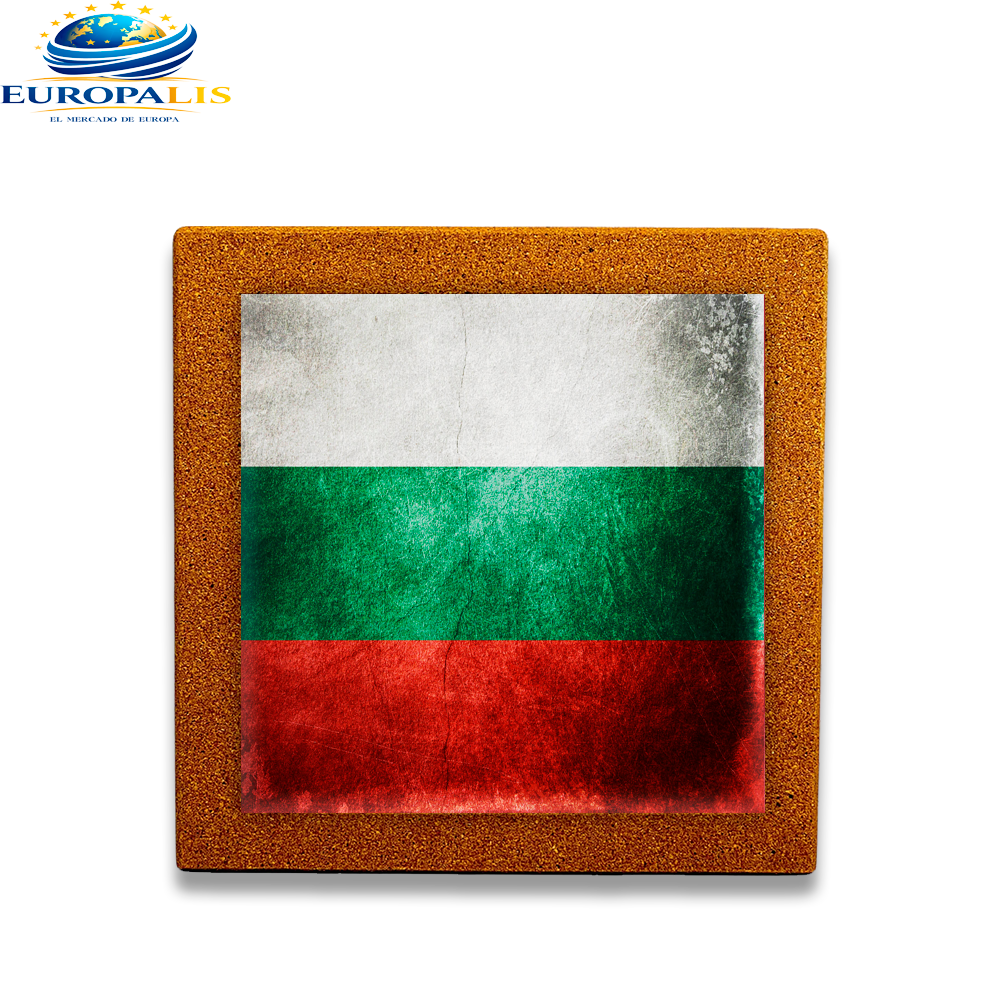 Baldosa Bandera Bulgaria