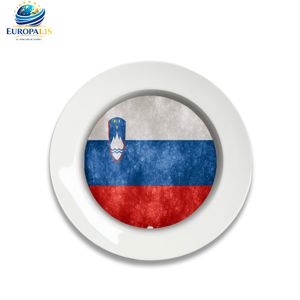 Plato Bandera Eslovenia