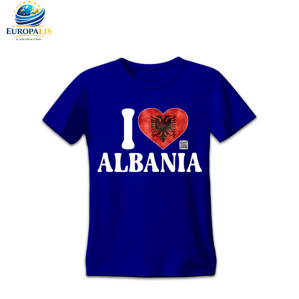 Camiseta Bandera Albania