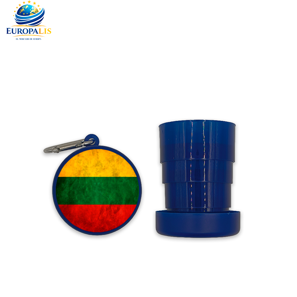 Vaso Portátil Bandera Lituania