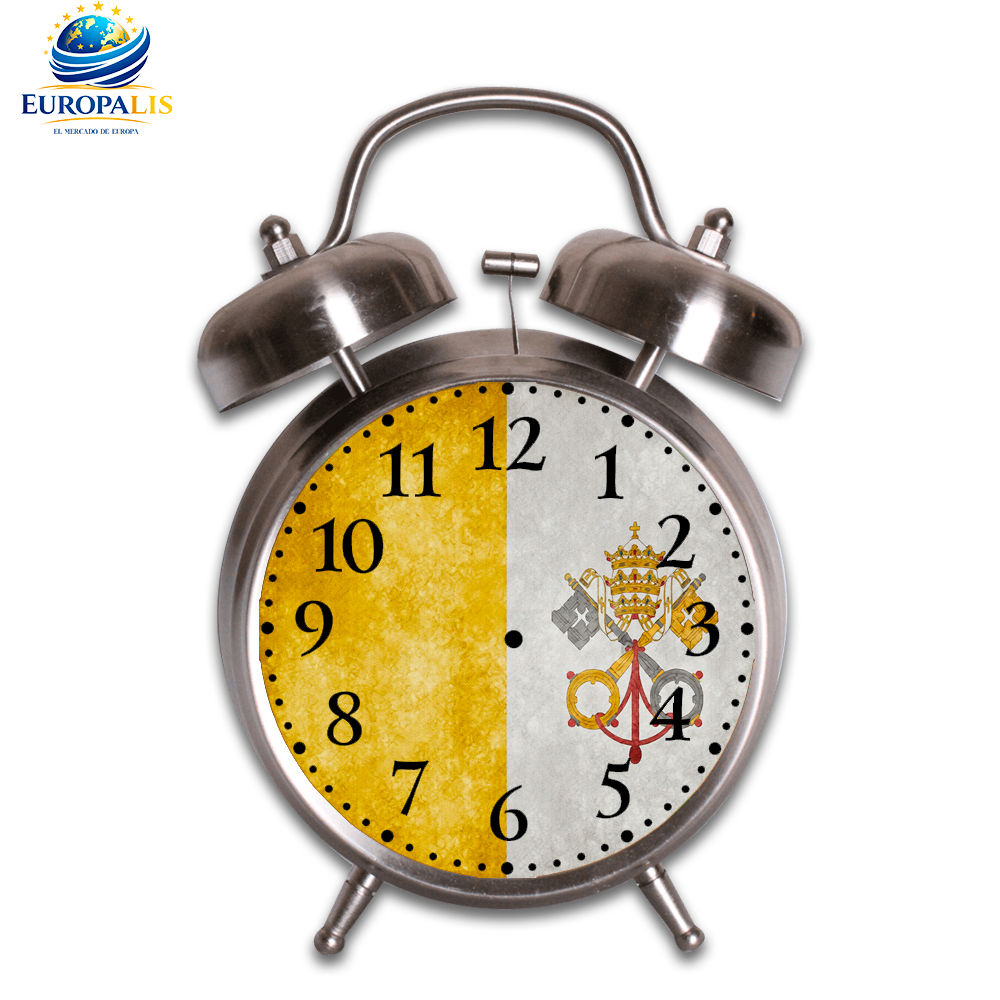 Reloj Despertador Bandera Vaticano