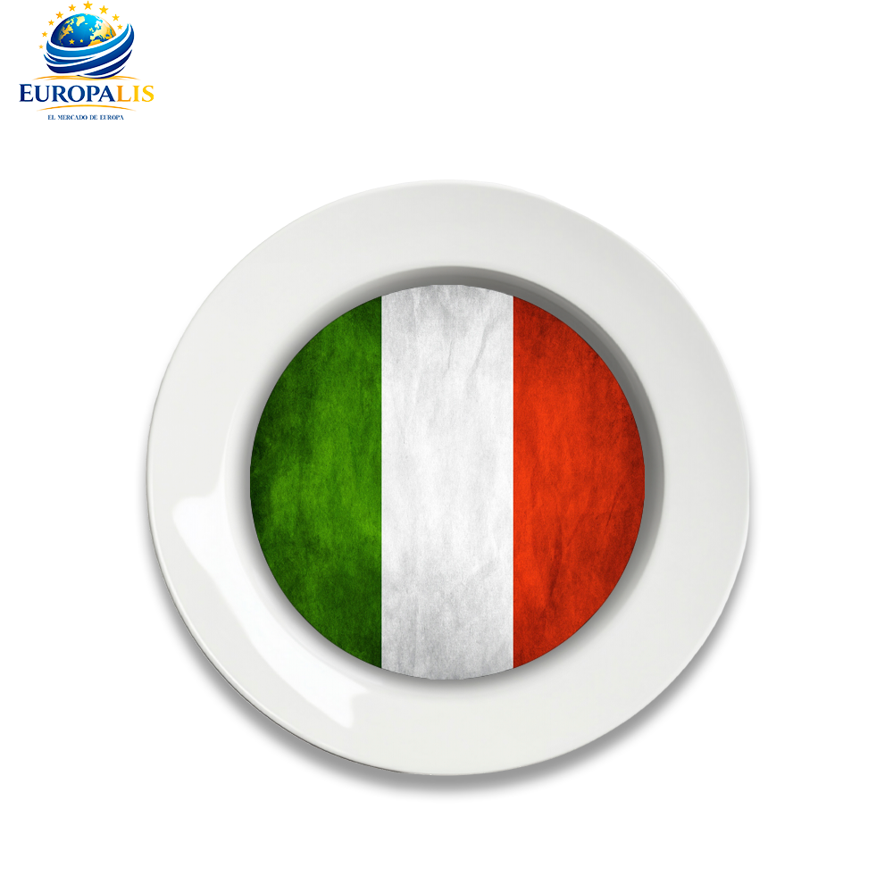 Plato Bandera Italia