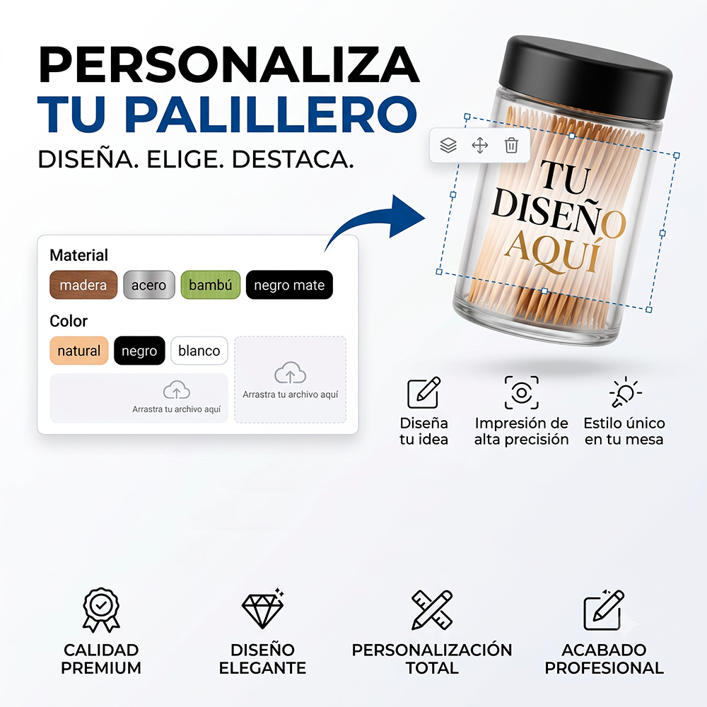 Palilleros Personalizados | Sube tu Diseño | Europalis