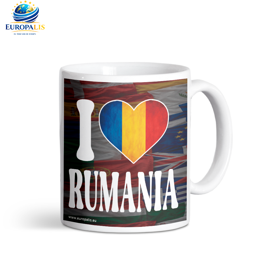 Taza I Love Rumanía