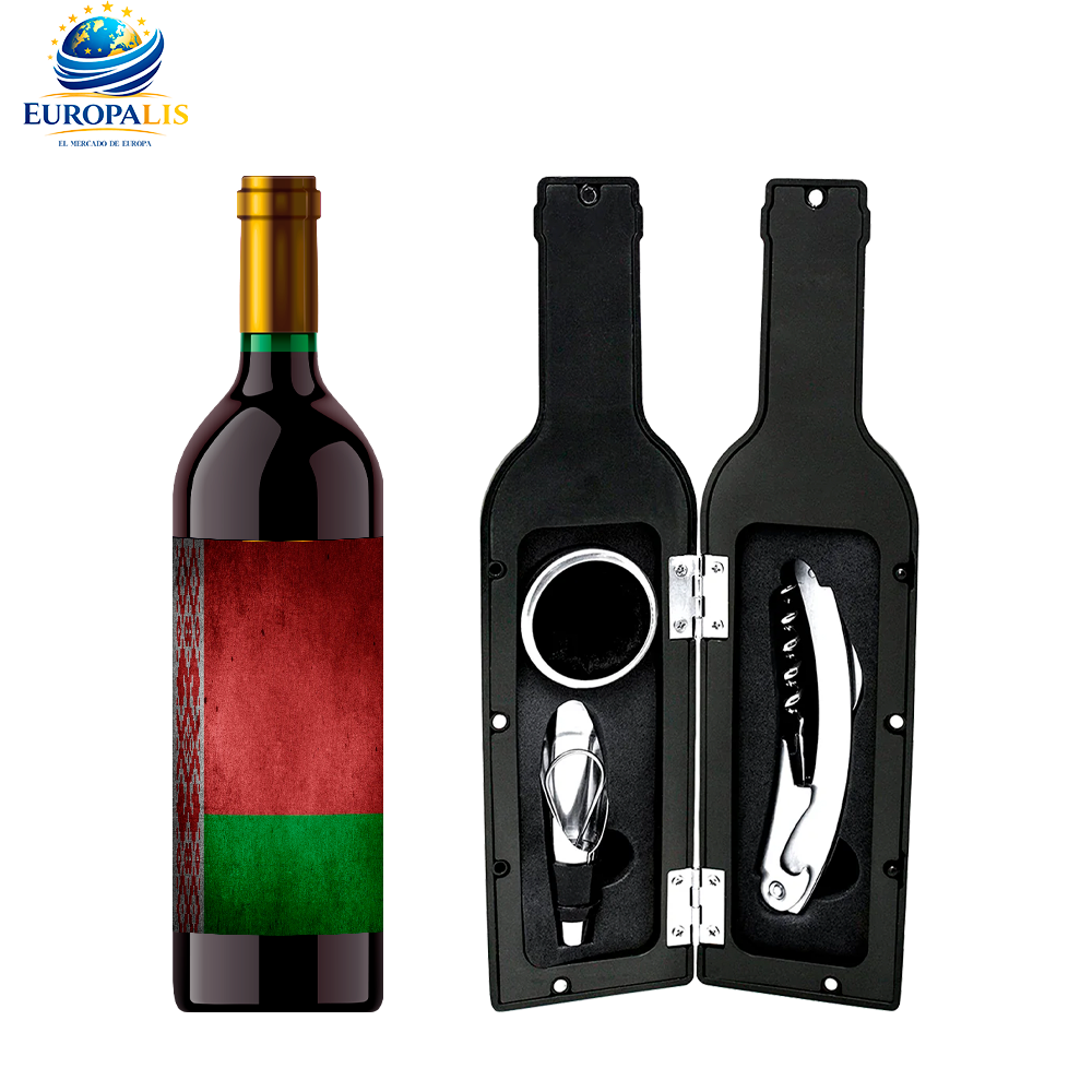 Kit Sacacorchos Bandera Bielorrusia