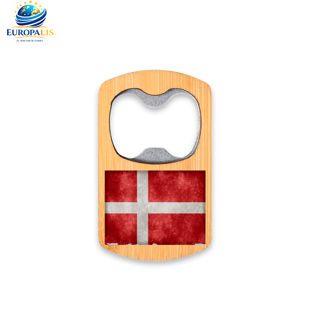 Abridor de Cerveza Bandera Dinamarca