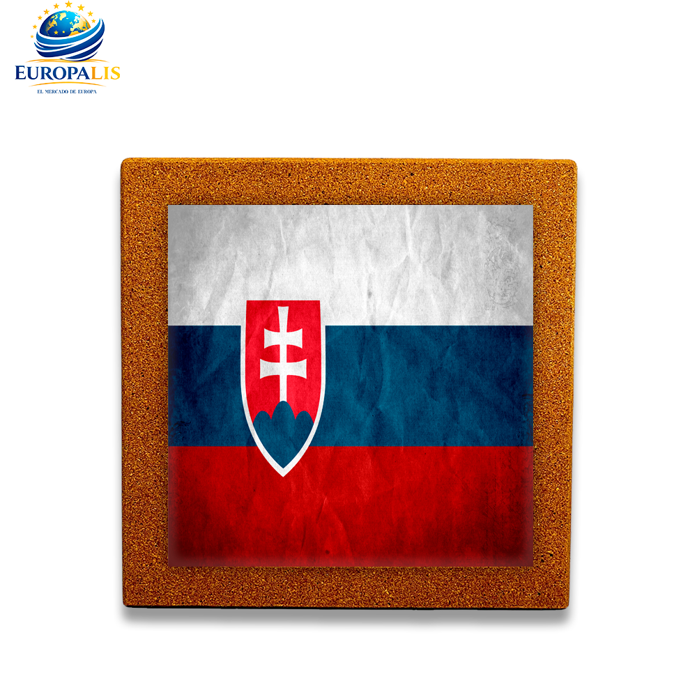 Baldosa Bandera Eslovaquia