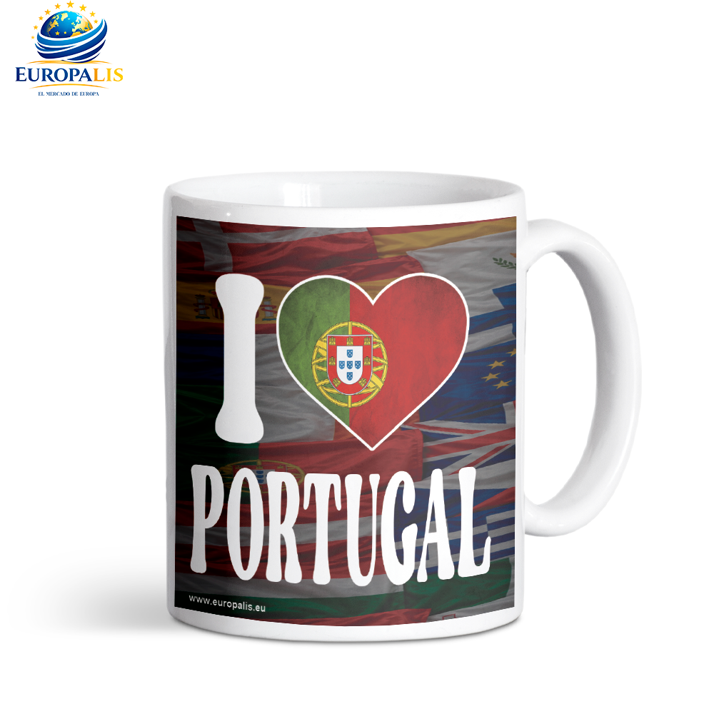 Taza I Love Portugal
