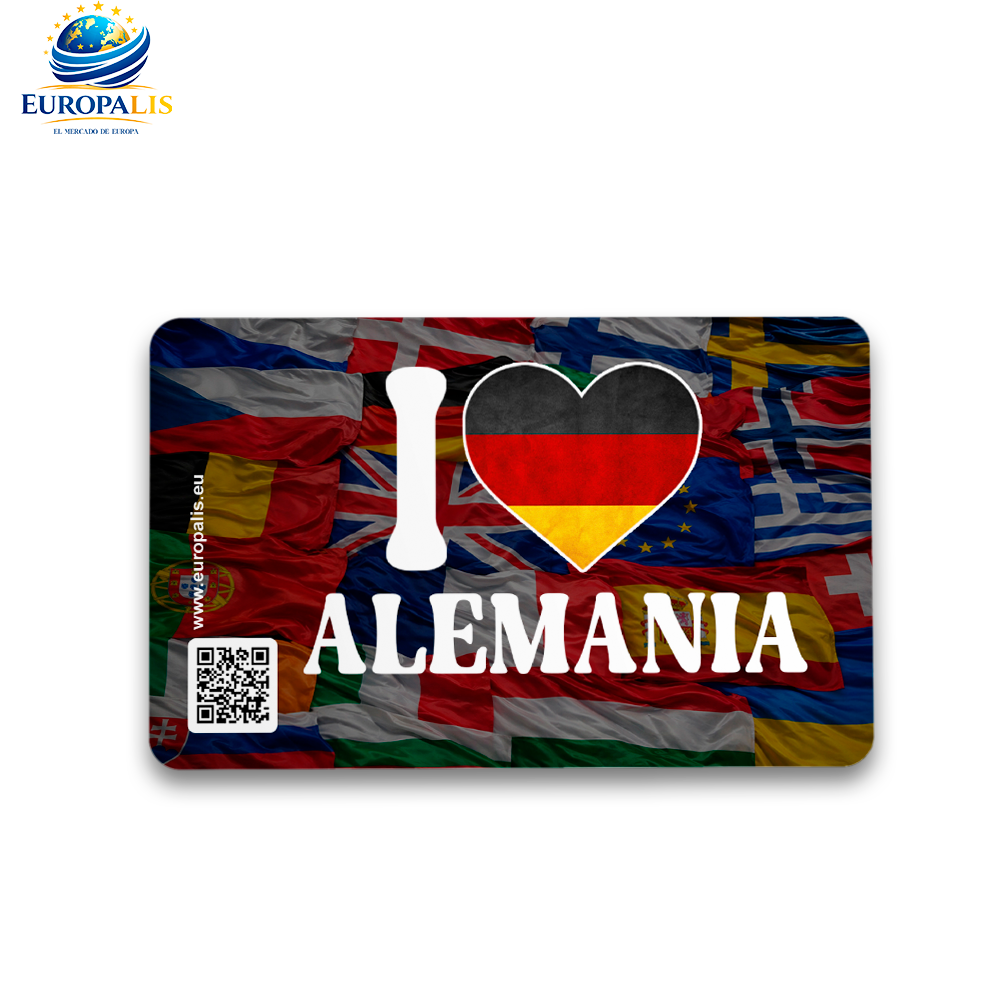 Imán I Love Alemania