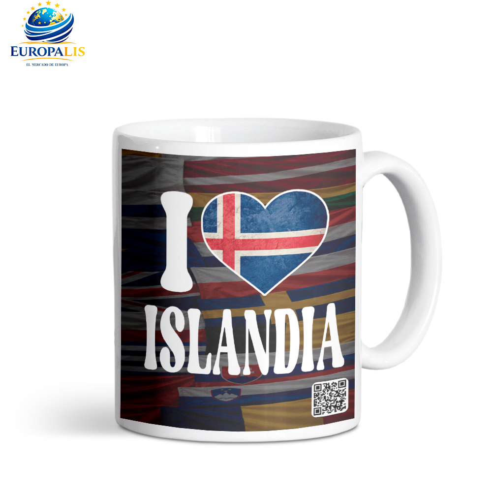 Taza I Love Islandia
