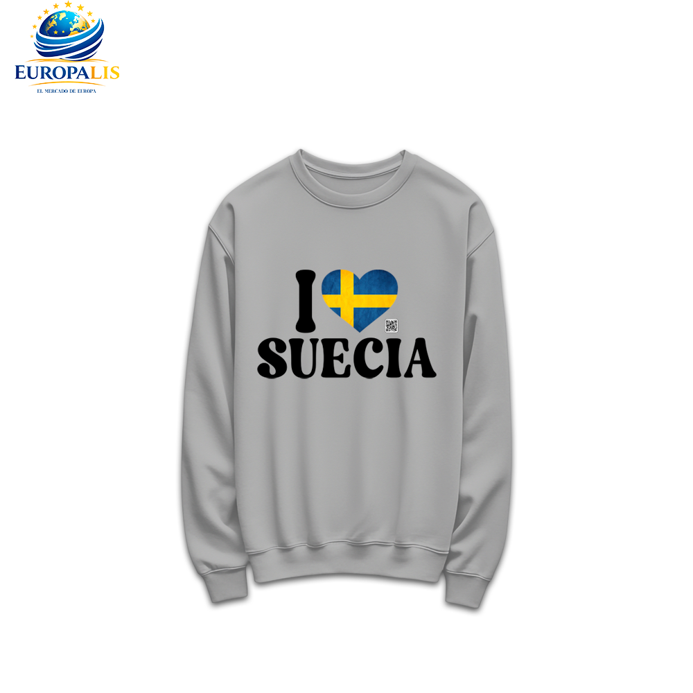 Sudadera sin Capucha Bandera Suecia