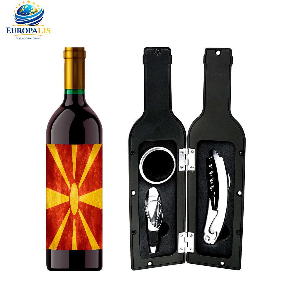 Kit Sacacorchos Bandera Macedonia