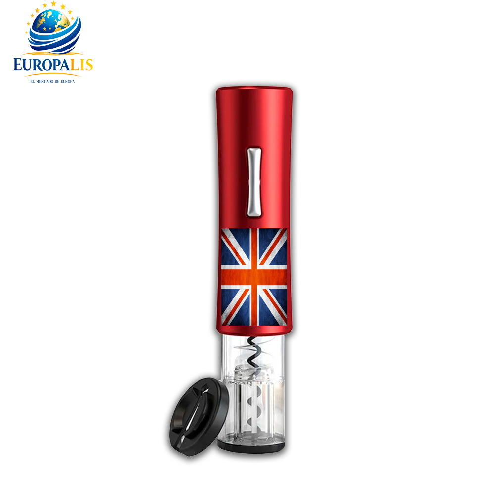 Sacacorchos Eléctrico Bandera Gran Bretaña