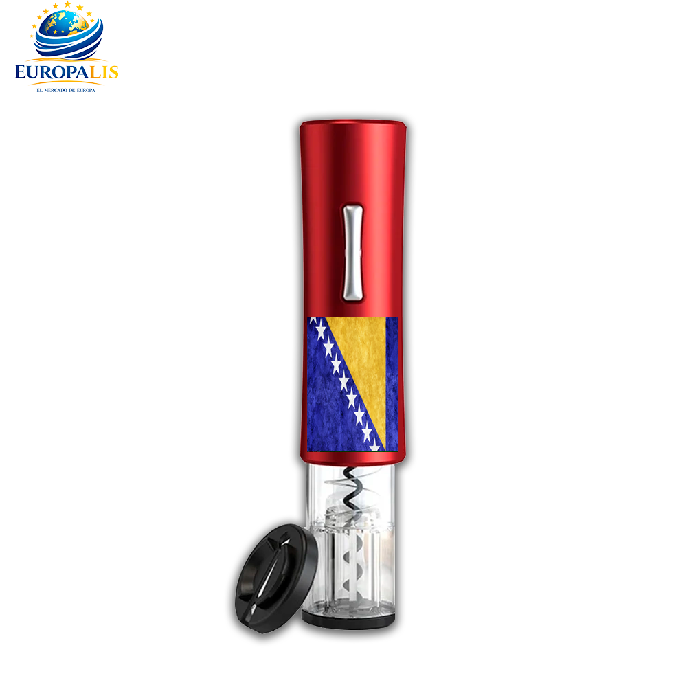 Sacacorchos Eléctrico Bandera Bosnia Herzegovina