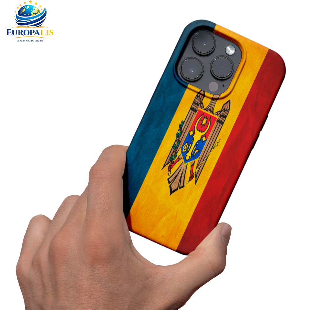 Funda Móvil Bandera Moldavia