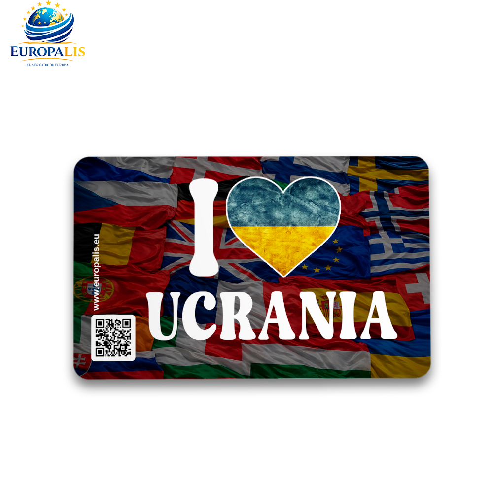 Imán I Love Ucrania