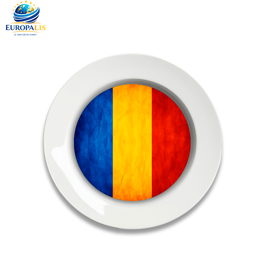 Plato Bandera Rumanía