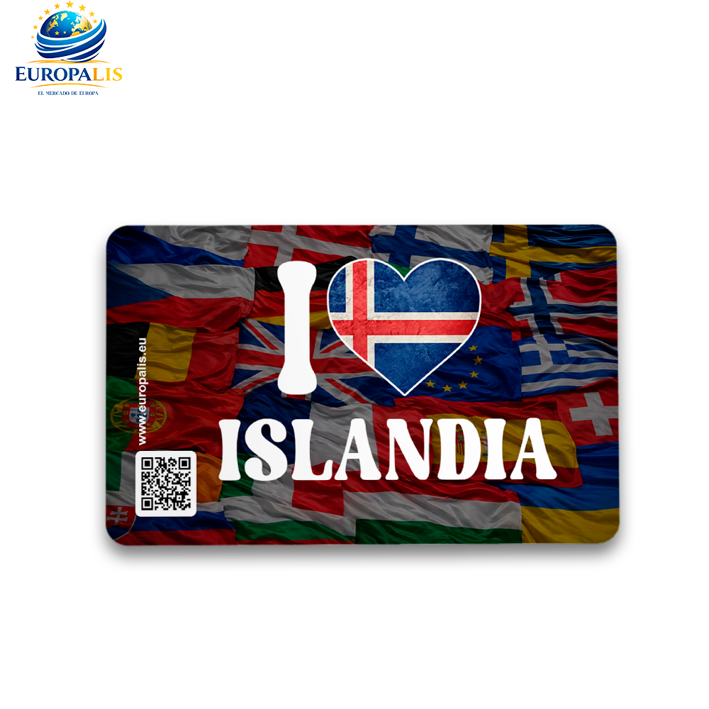 Imán I Love Islandia
