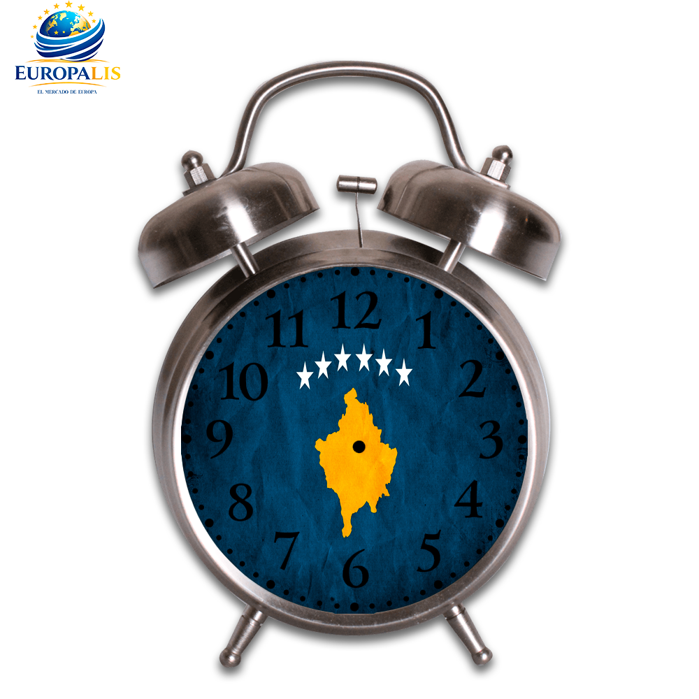 Reloj Despertador Bandera Kosovo