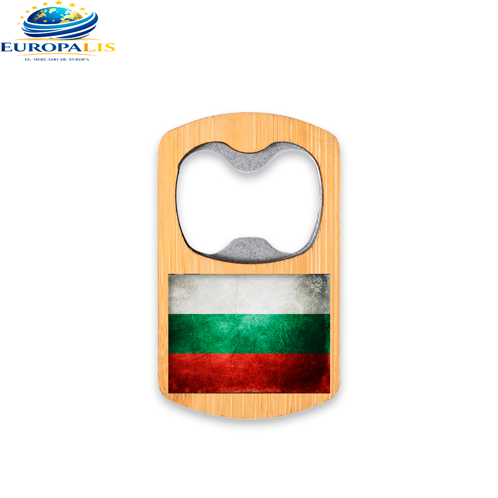 Abridor de Cerveza Bandera Bulgaria